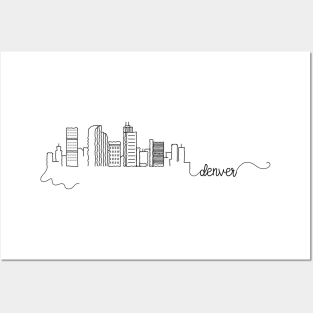 Denver City Signature Posters and Art